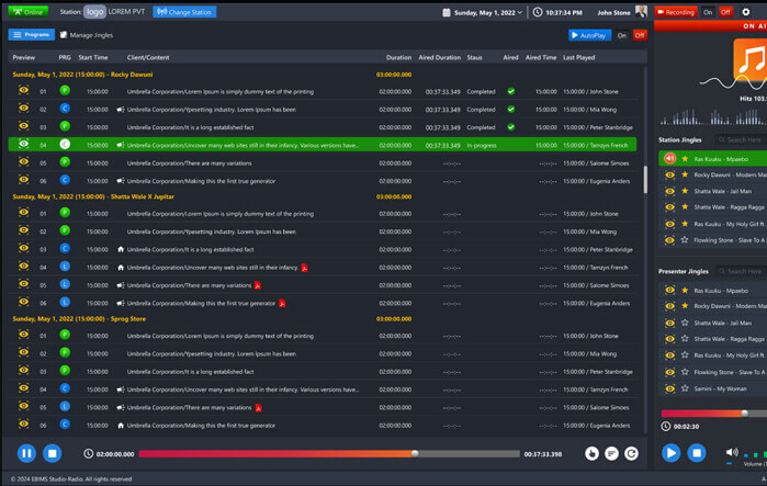Seamless Playout Integration